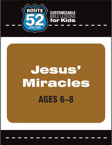Route 52 - Jesus' Miracles (Teacher's Kit)