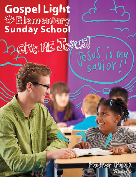 Kids Elementary Bible Teaching Poster Pack